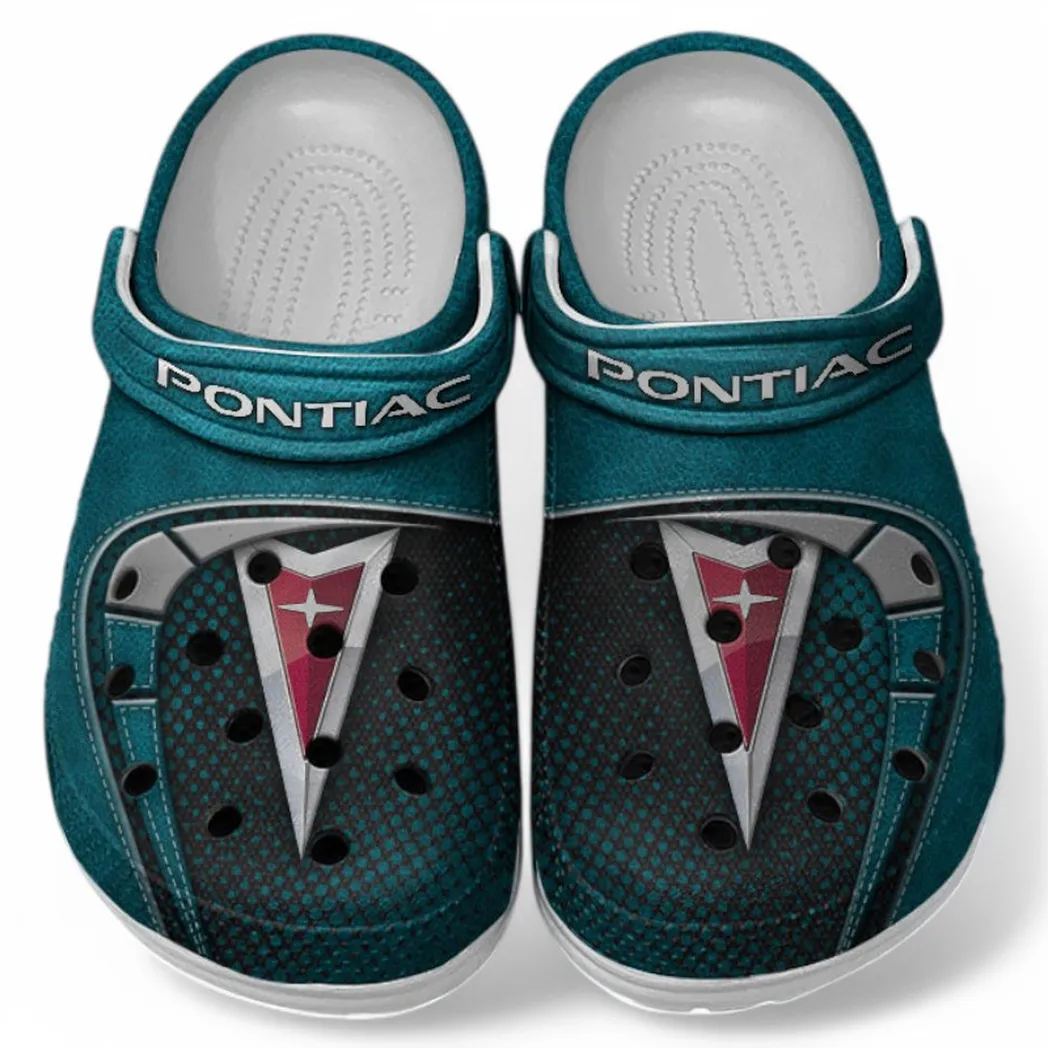 Pontiac Crocs Sandals For Men Women, Gift For Pontiac Fan CAR177031425589 - Cyan