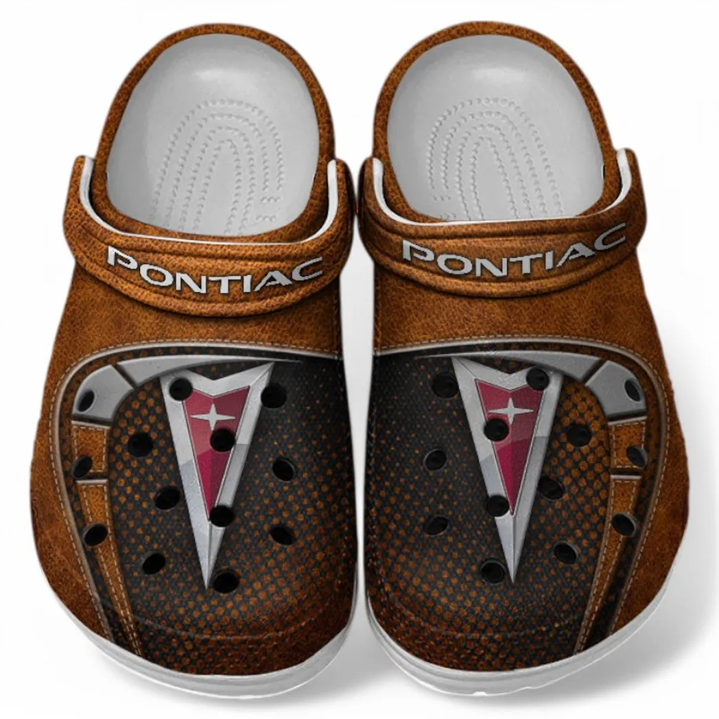 Pontiac Crocs Sandals For Men Women, Gift For Pontiac Fan CAR177031425589 - Orange