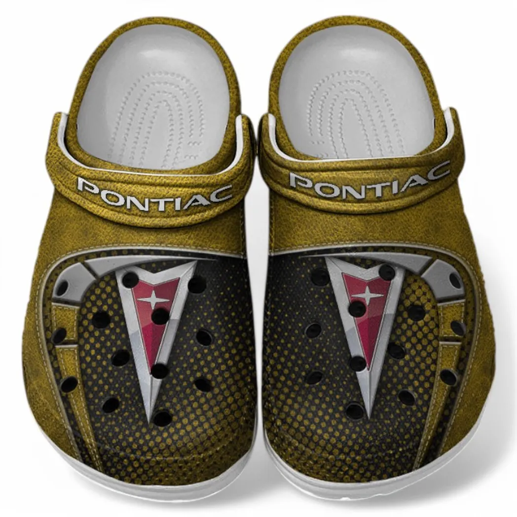 Pontiac Crocs Sandals For Men Women, Gift For Pontiac Fan CAR177031425589 - Yellow