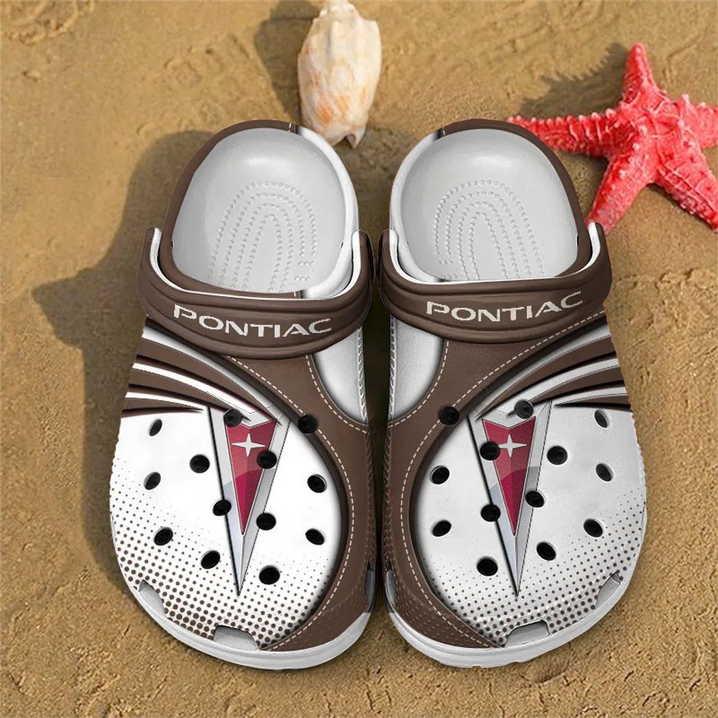 pontiac crocs sandals for men women gift for pontiac fan car181031525707 brown jlcgg
