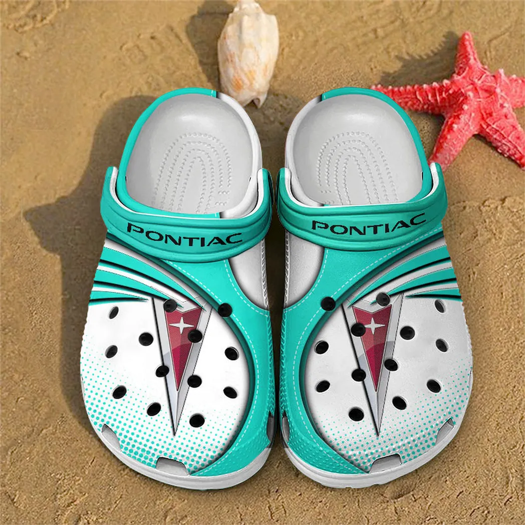 pontiac crocs sandals for men women gift for pontiac fan car181031525707 cyan s1cq9