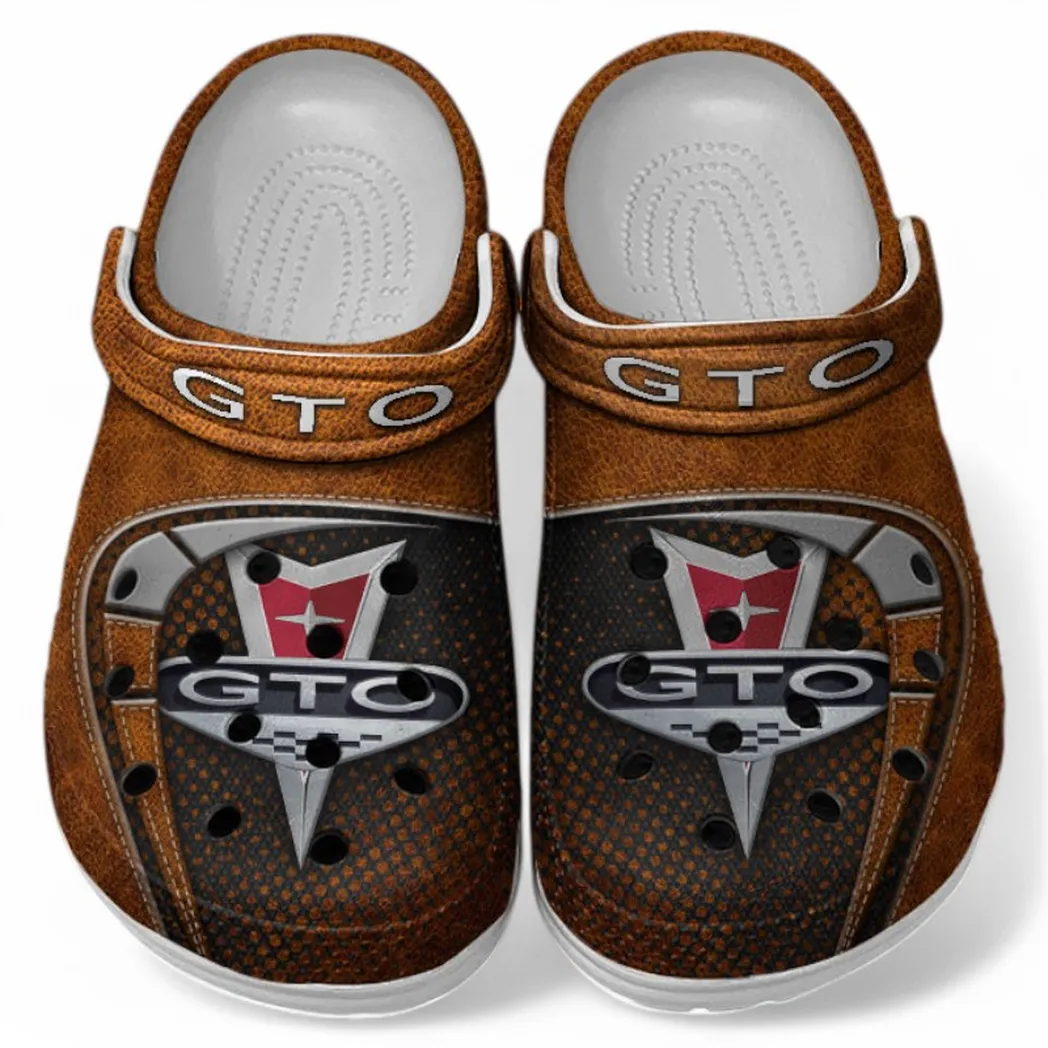 Pontiac GTO Crocs Sandals For Men Women, Gift For Pontiac GTO Fan CAR177031425615 - Orange