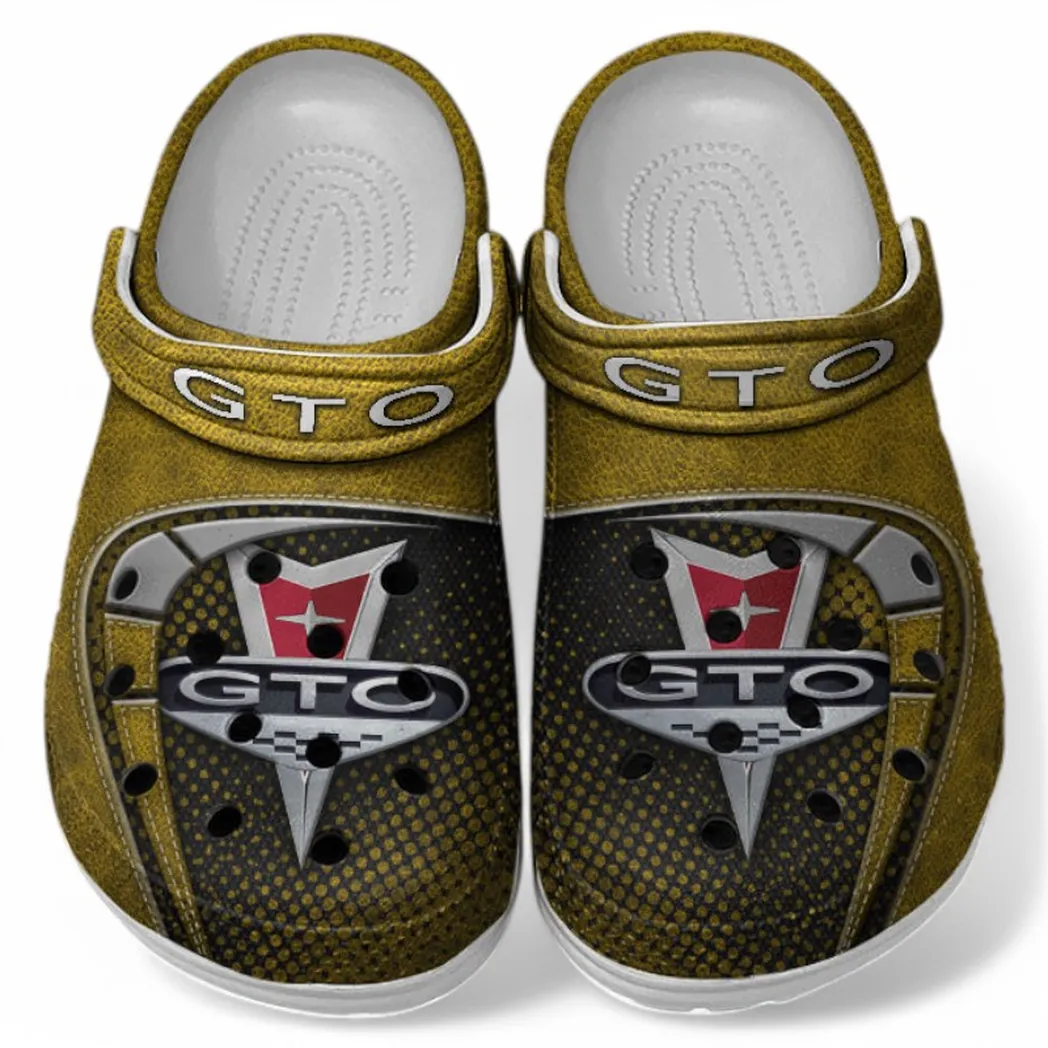 Pontiac GTO Crocs Sandals For Men Women, Gift For Pontiac GTO Fan CAR177031425615 - Yellow