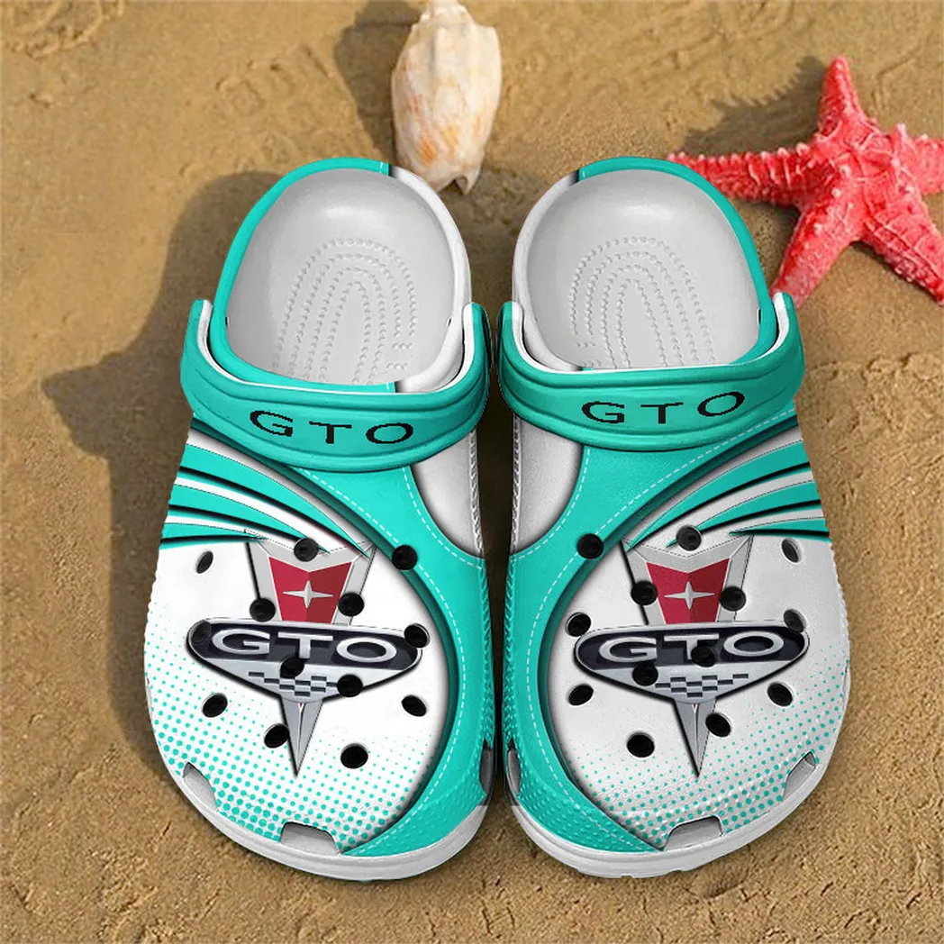 pontiac gto crocs sandals for men women gift for pontiac gto fan car181031525743 cyan hpef9