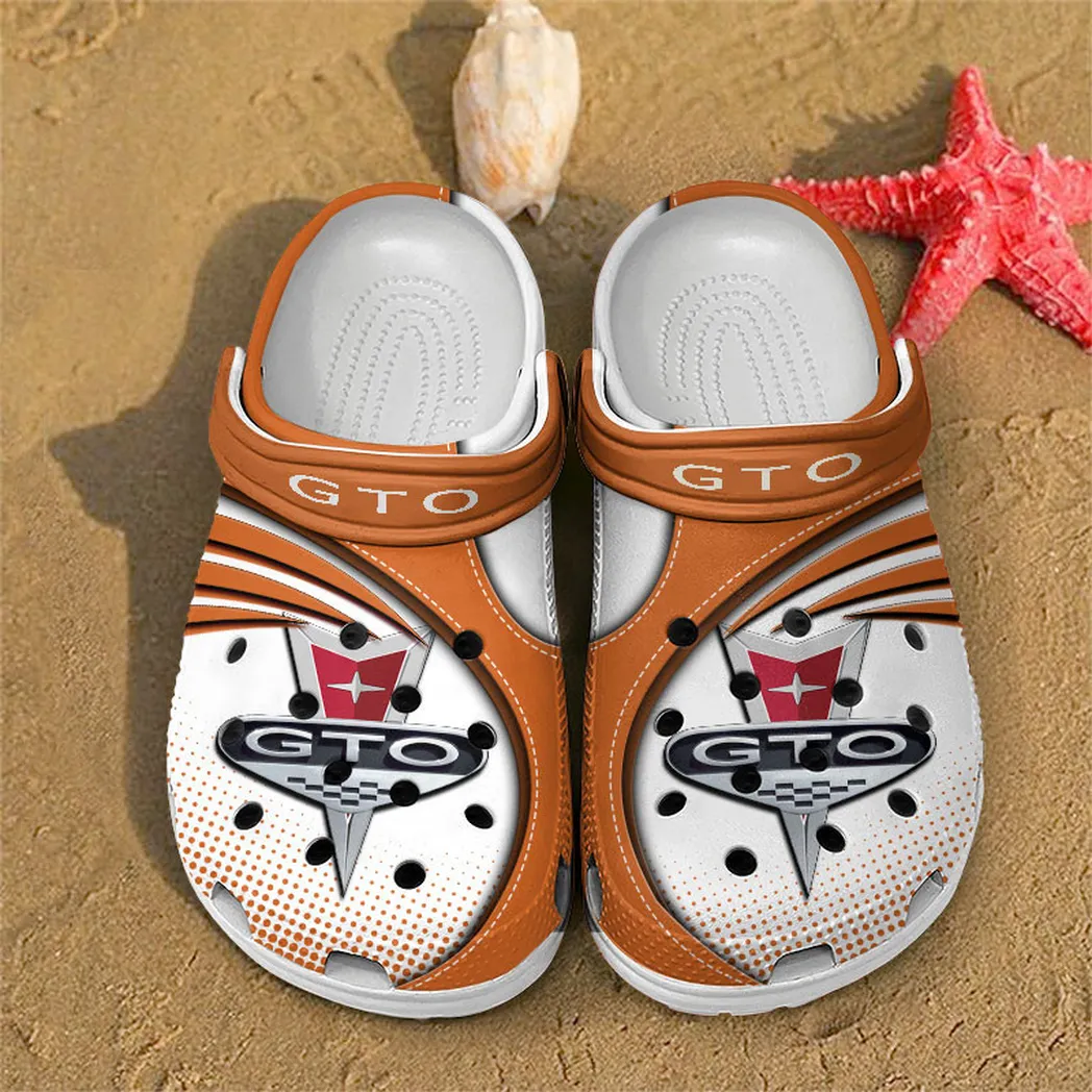 pontiac gto crocs sandals for men women gift for pontiac gto fan car181031525743 orange swen2