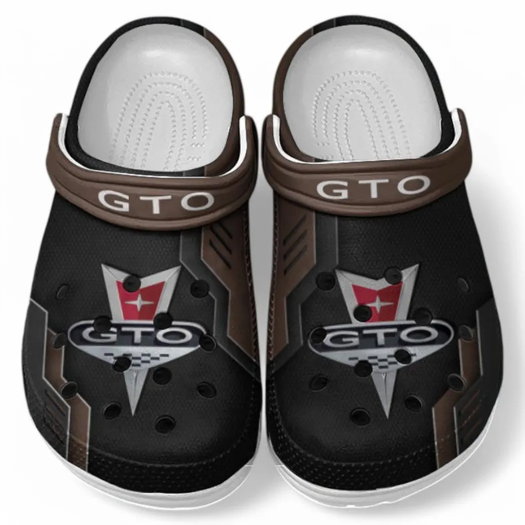 Pontiac GTO Crocs Shoes, Clogs Men Women, Gift For Pontiac GTO Fan CAR185031525238 - Brown