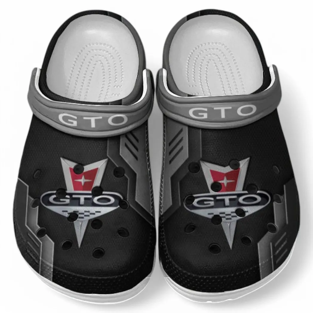 Pontiac GTO Crocs Shoes, Clogs Men Women, Gift For Pontiac GTO Fan CAR185031525238 - Gray