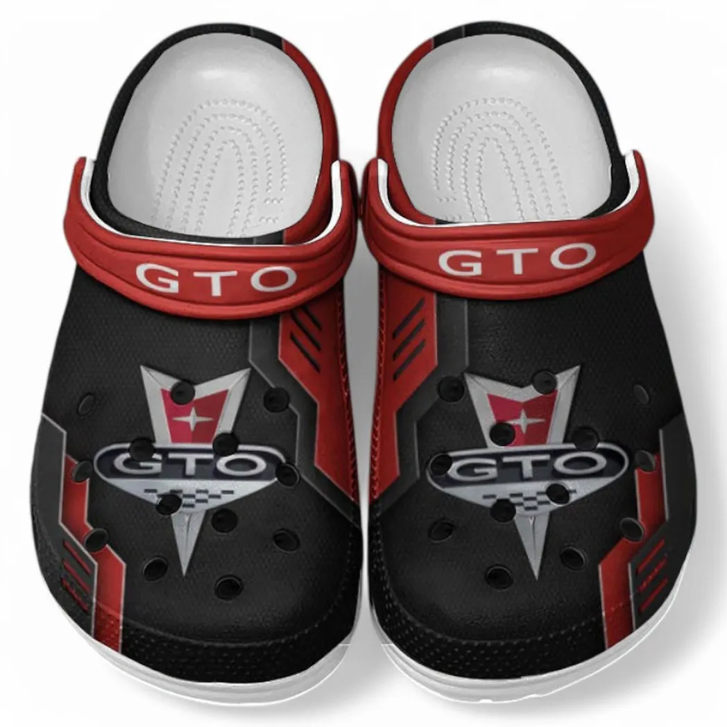 Pontiac GTO Crocs Shoes, Clogs Men Women, Gift For Pontiac GTO Fan CAR185031525238 - Red