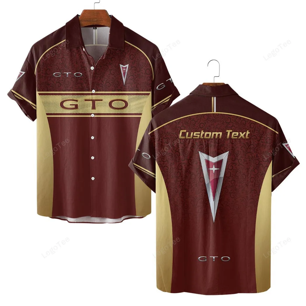 Pontiac GTO Custom Hawaiian Shirts For Men, Gift For Pontiac GTO Lovers, Gift For Him, Husband, Boyfriend CAR137021325927-3