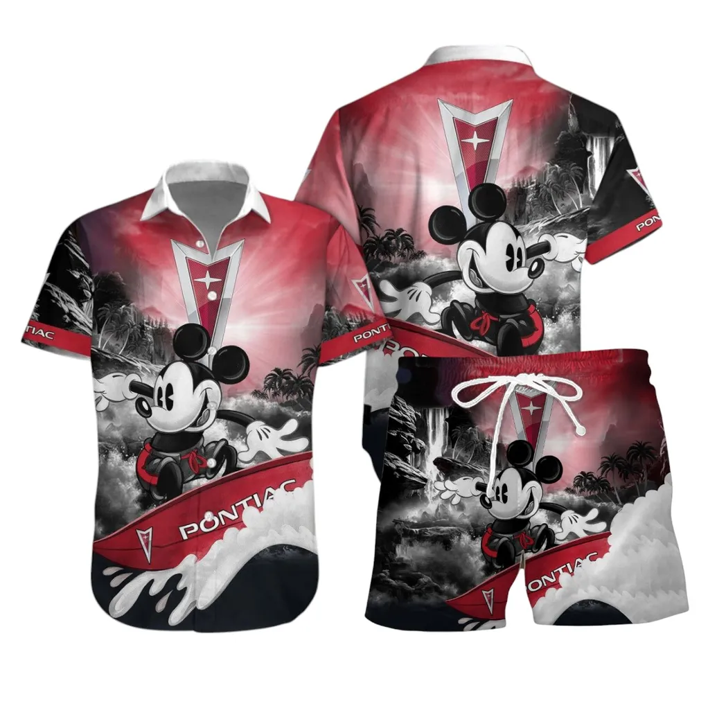 Pontiac Hawaiian Shirt Set, Gift For Pontiac Lovers, Gift For Him, Husband, Boyfriend CAR53030625097