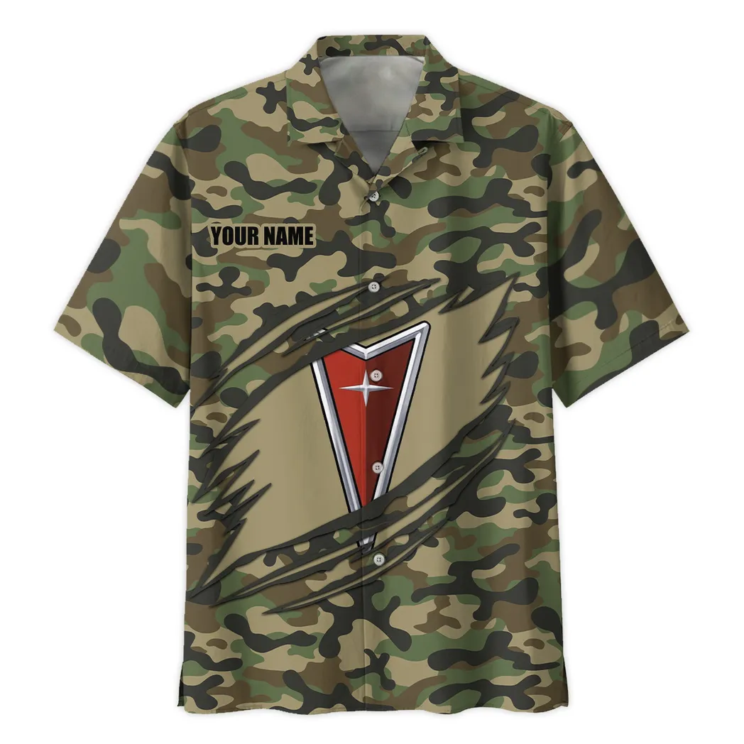 pontiac hawaiian shirt style camo oversized hawaiian car210040825752