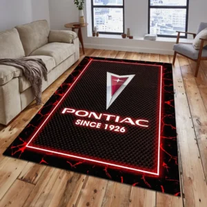 Pontiac Rug, All Over Print Carpet For Pontiac Lovers CAR5202192567 - Red