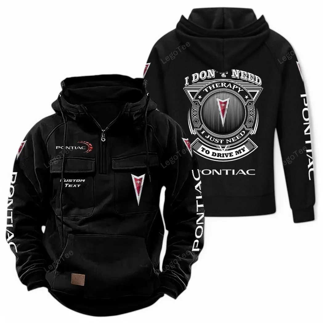 pontiac tactical quarter zip hoodie car106021525054 gifts for men him husband boyfriend black nfpk2