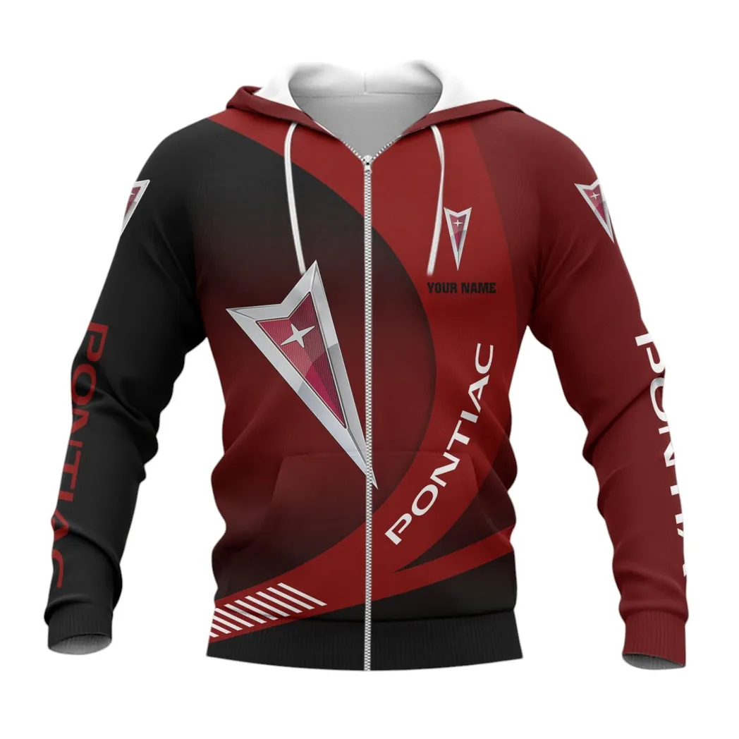 pontiac zipper hoodie gift for pontiac lovers gift for him husband boyfriend car7402222556 z5flp