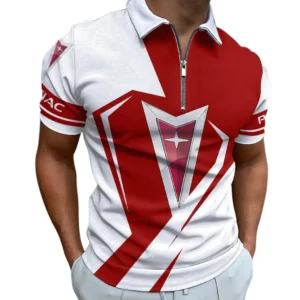 pontiac zipper polo shirt gift for pontiac lovers gift for him husband boyfriend car3202122515 pmzxr