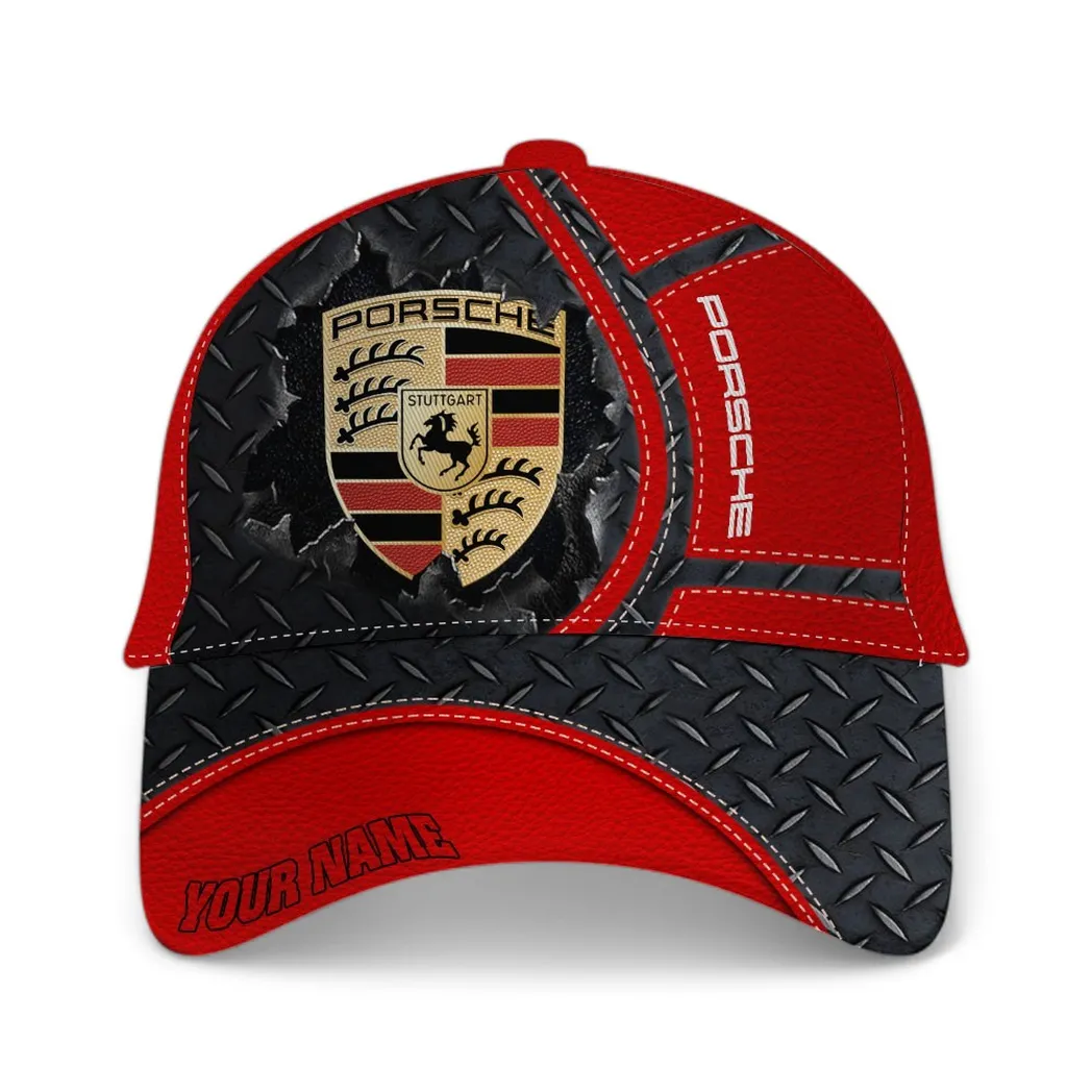 Porsche Classic Cap, Gift For Porsche Lovers, Gift For Him, Husband, Boyfriend - Red CAR49021825061-6