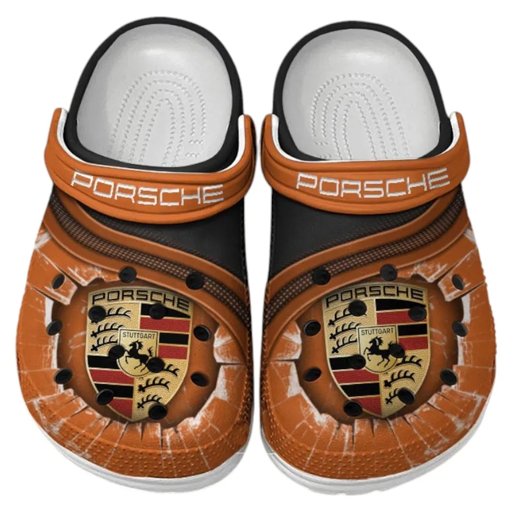 porsche crocs clogs men women gift for porsche fan car188032025167 orange ji3ow
