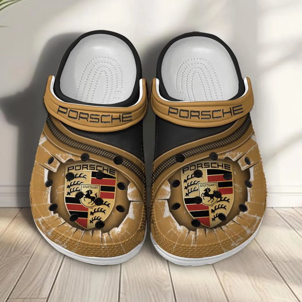 porsche crocs clogs men women gift for porsche fan car188032025167 yellow 5f80h