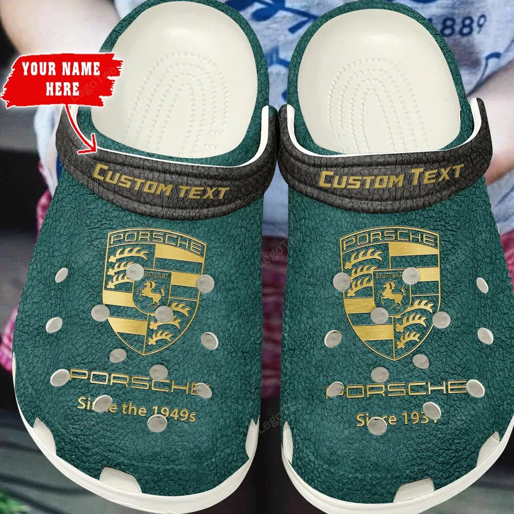 porsche crocs gift for porsche lovers gift for him husband boyfriend cyan car141021225668 3 sq5eo