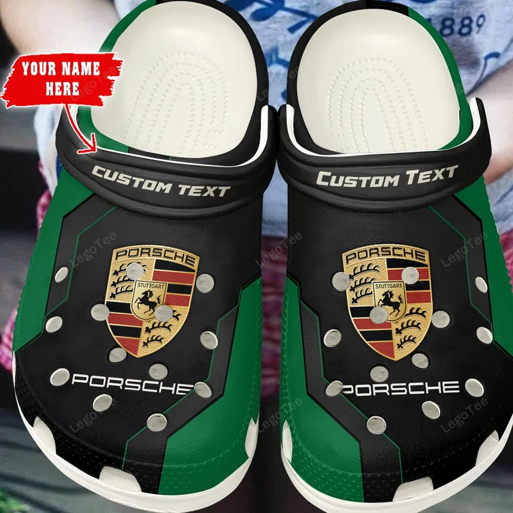 porsche crocs gift for porsche lovers gift for him husband boyfriend green car140021225556 5 ujjmk