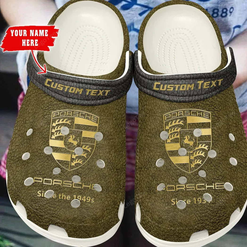 porsche crocs gift for porsche lovers gift for him husband boyfriend yellow car141021225668 9 tvgfl