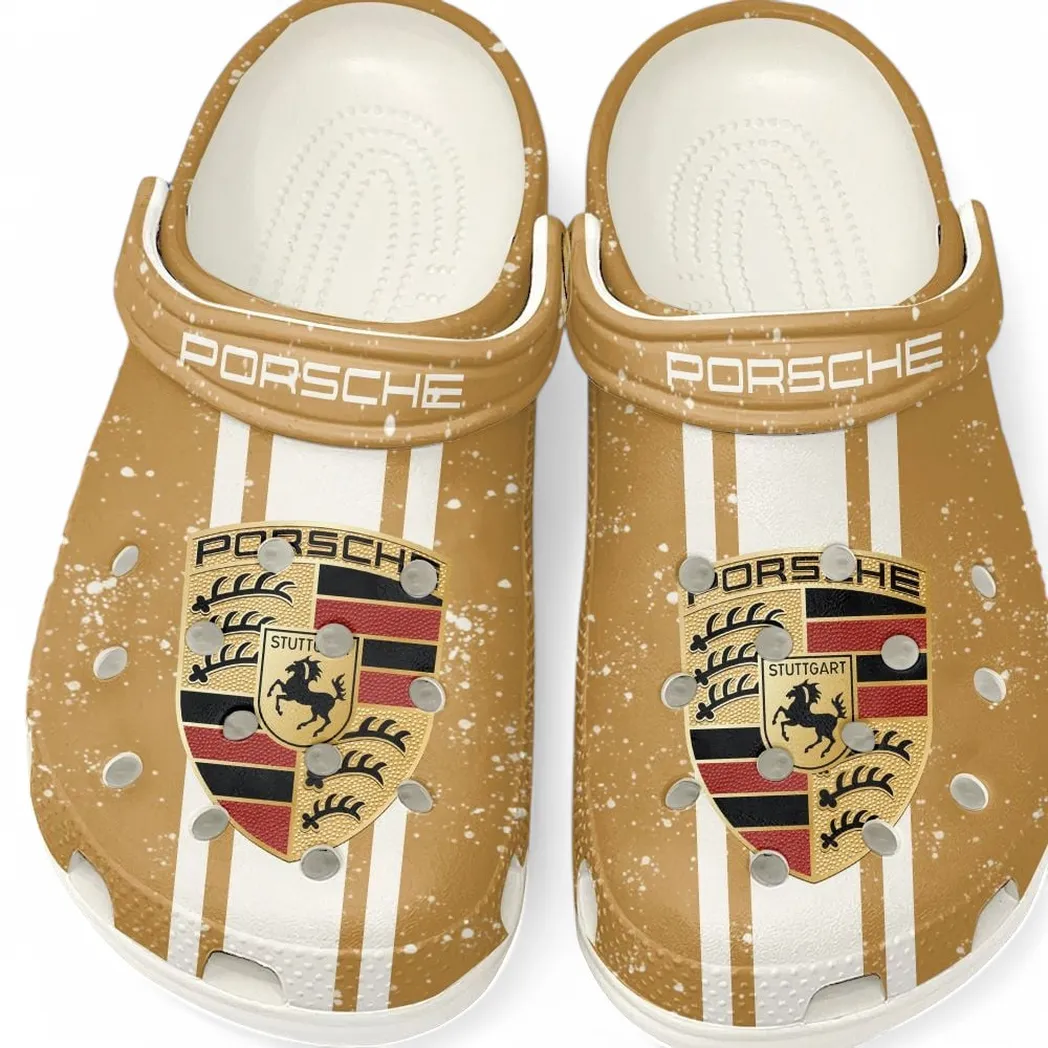 porsche crocs gift for porsche lovers gift for him husband boyfriend car62022025069 white