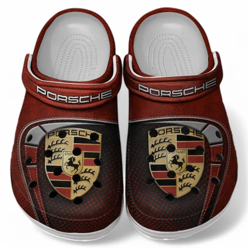 porsche crocs sandals for men women gift for porsche fan car177031425569 red icugs