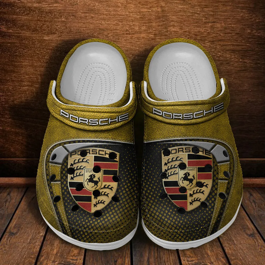 porsche crocs sandals for men women gift for porsche fan car177031425569 yellow tegbi