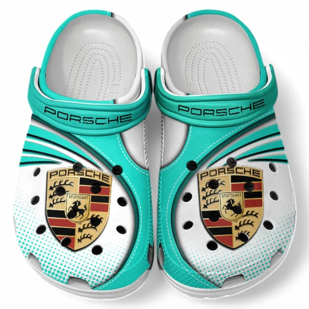 porsche crocs sandals for men women gift for porsche fan car181031525750 cyan l4gly