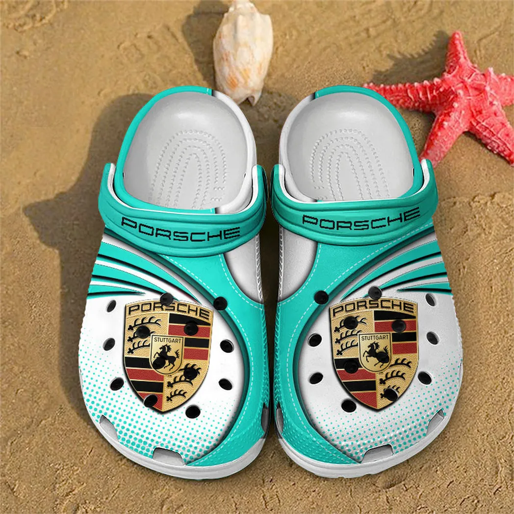 porsche crocs sandals for men women gift for porsche fan car181031525750 cyan mjelk