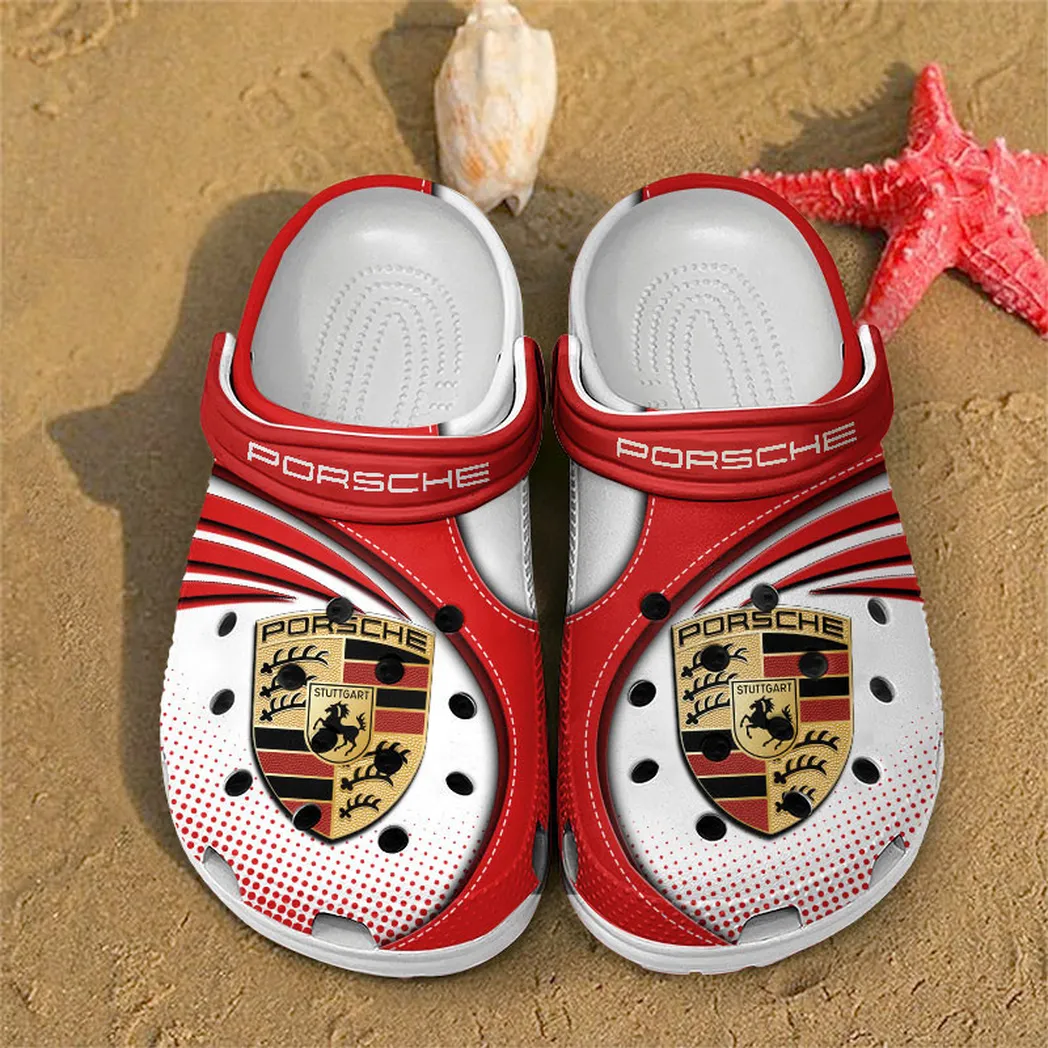 porsche crocs sandals for men women gift for porsche fan car181031525750 red