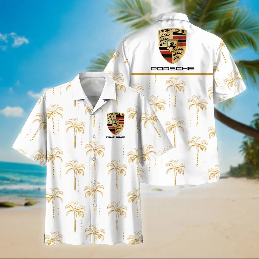 porsche custom hawaiian shirt for men gift for porsche fan car206031225932