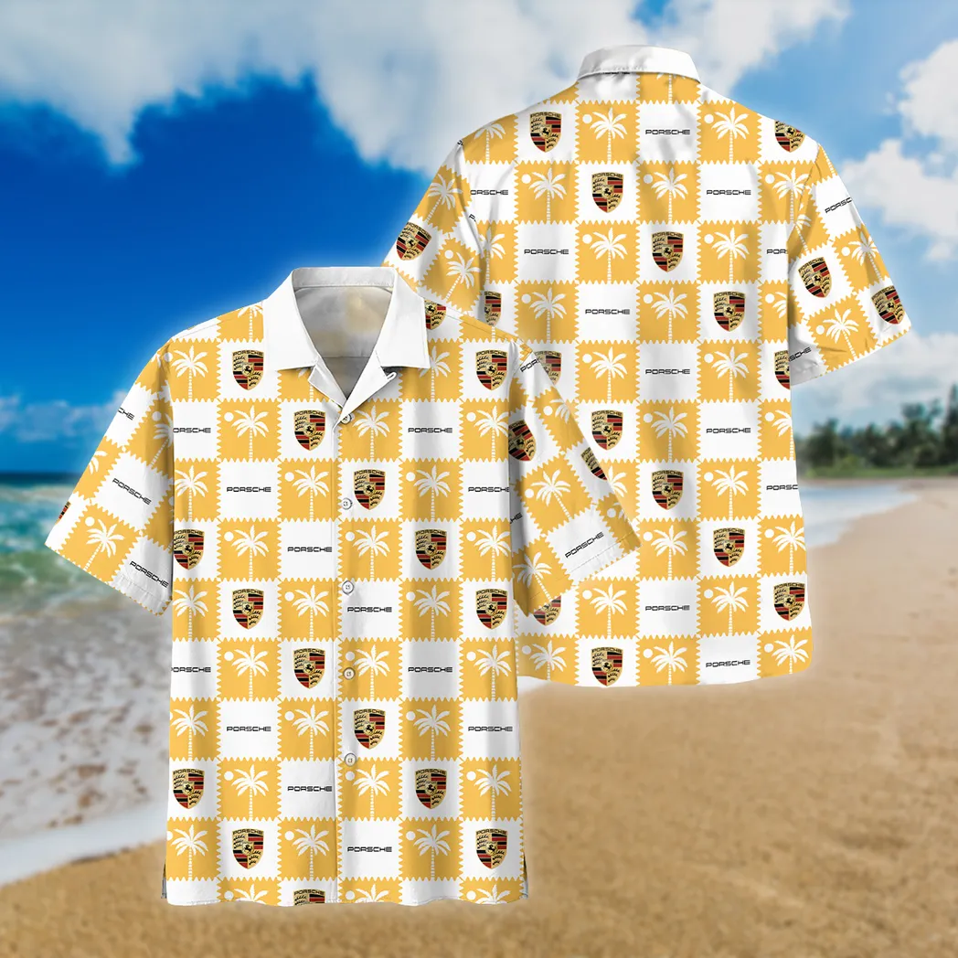 porsche hawaiian shirt for men gift for porsche lovers car200030725167 ideyo