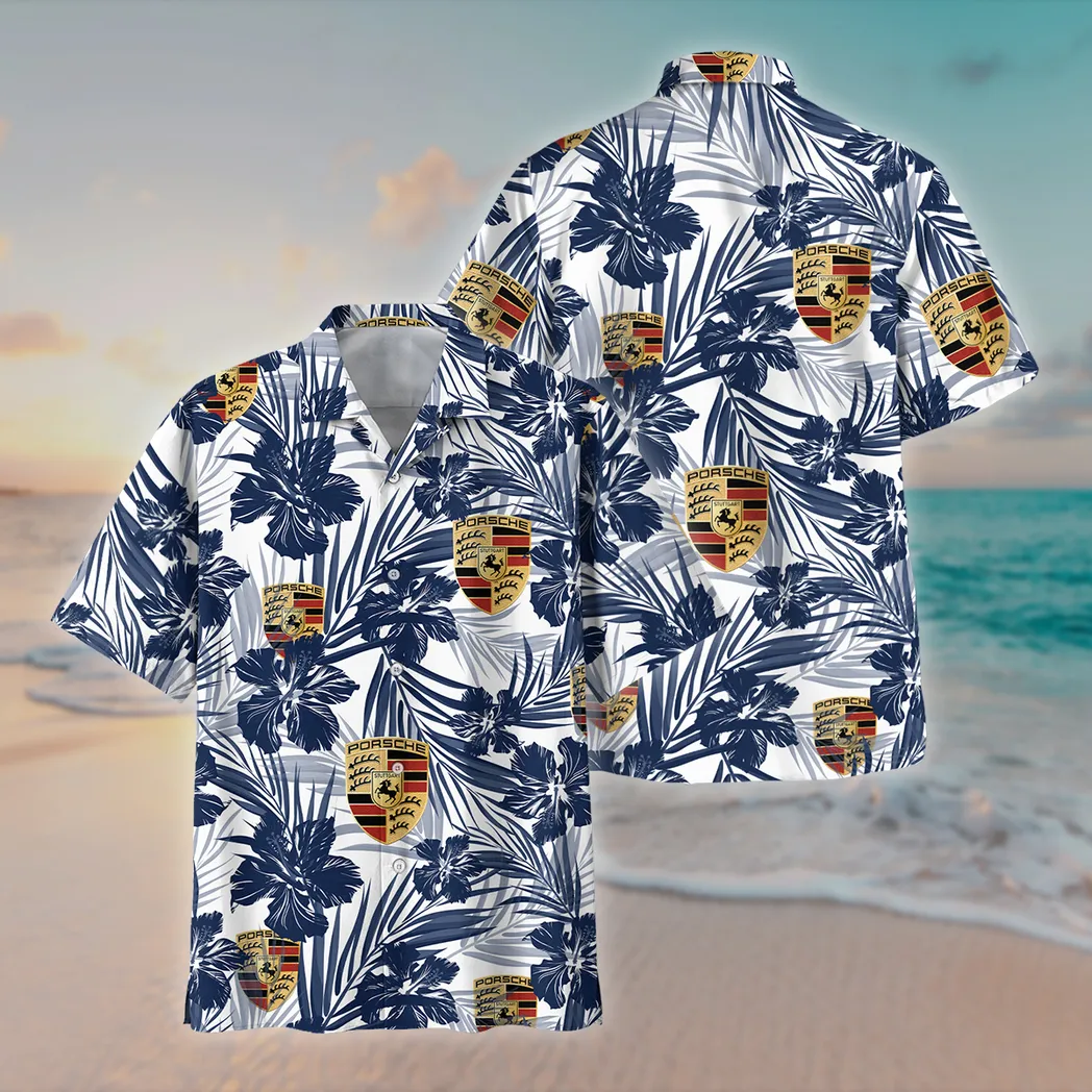 Porsche Hawaiian Shirt For Men, Gift For Porsche Lovers  CAR203030825730