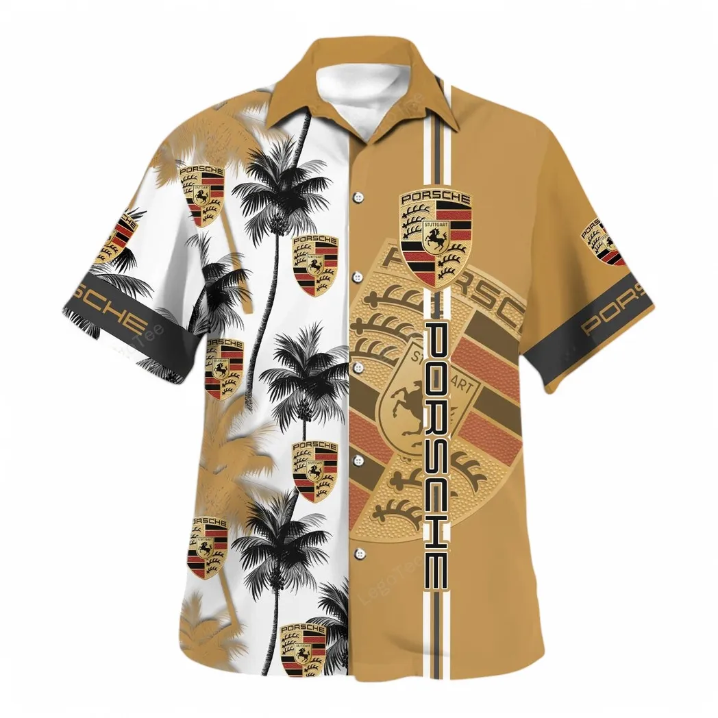porsche hawaiian shirt for men gift for porsche lovers gift for him husband boyfriend car143021125003