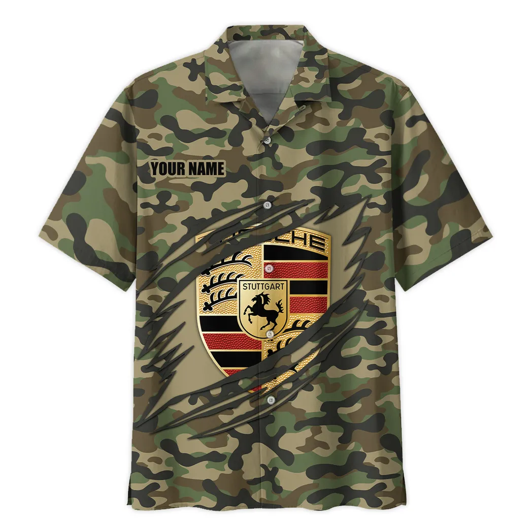 porsche hawaiian shirt style camo oversized hawaiian car210040825730 nadmm