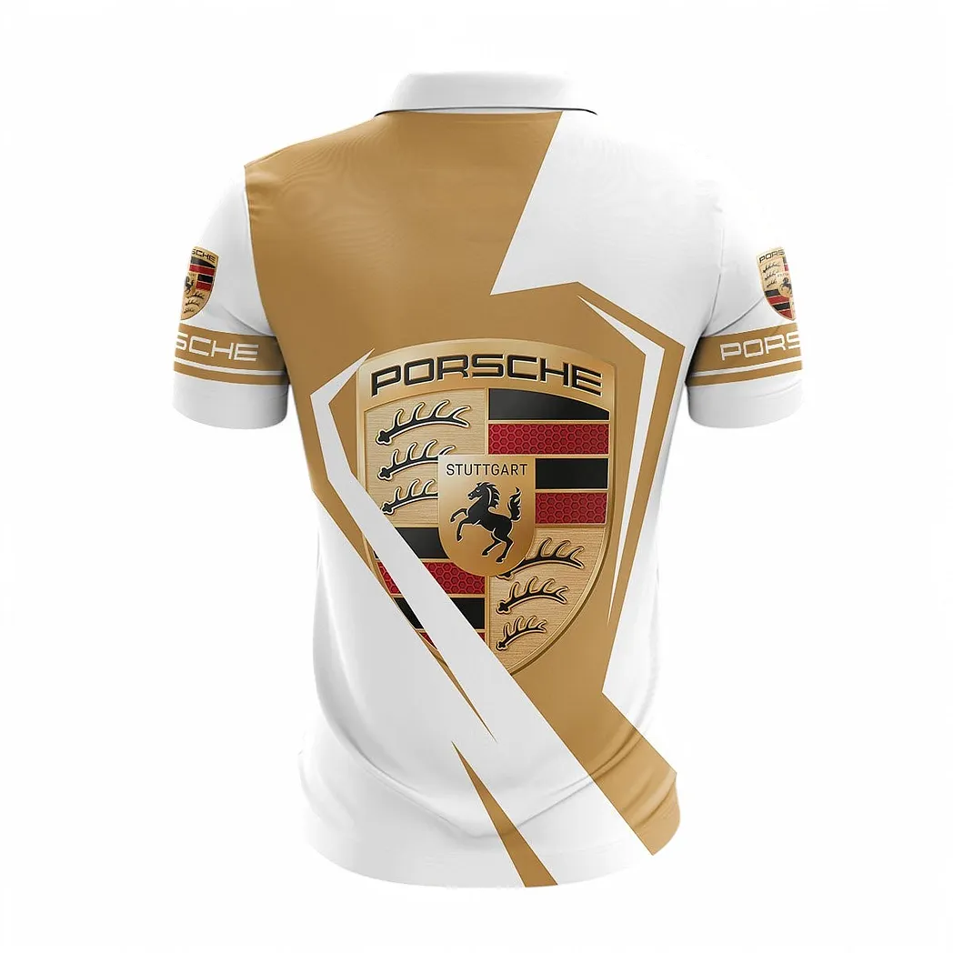 porsche zipper polo shirt for men gift for porsche fan car68022125895