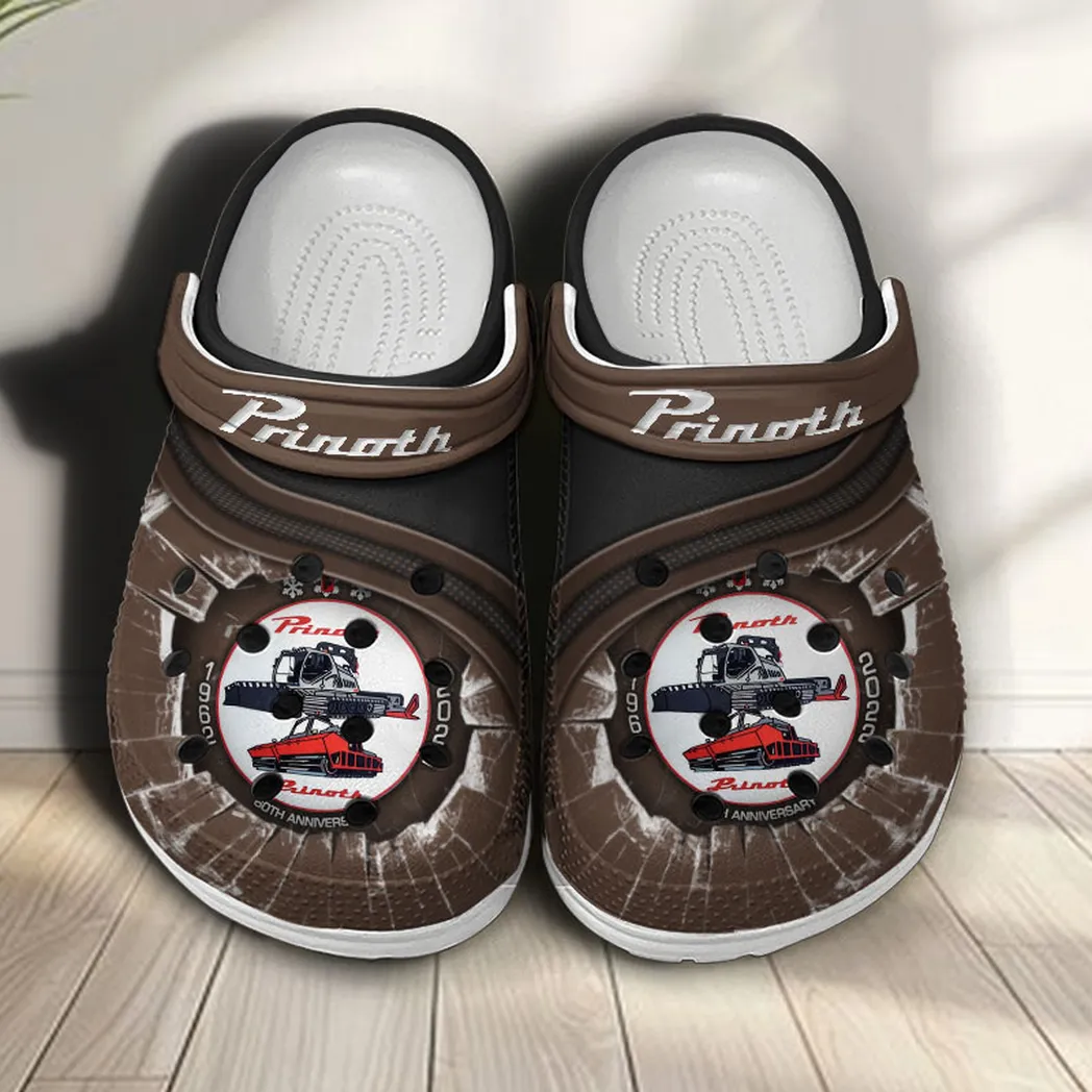 prinoth crocs clogs men women gift for prinoth fan car188032025111 brown wkrpn