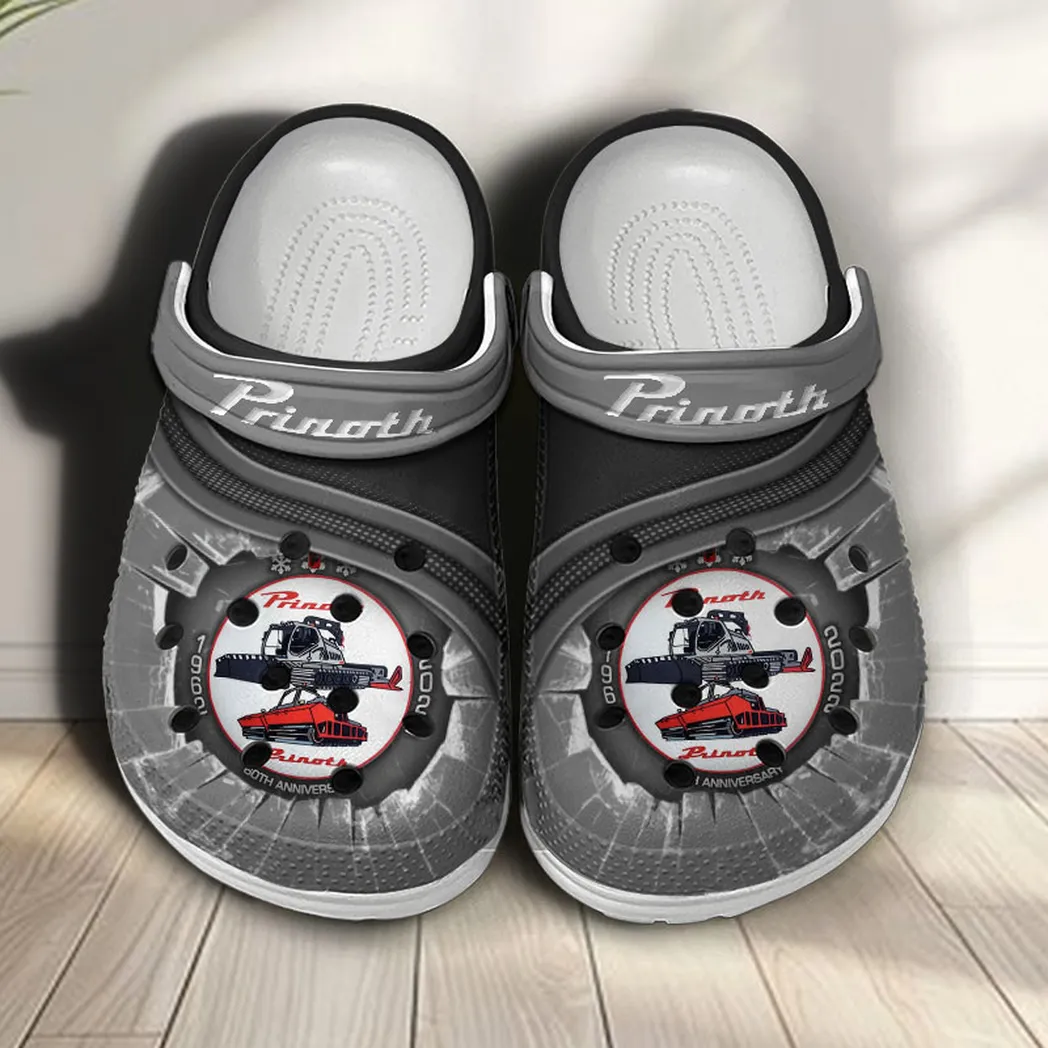 prinoth crocs clogs men women gift for prinoth fan car188032025111 gray hqomn