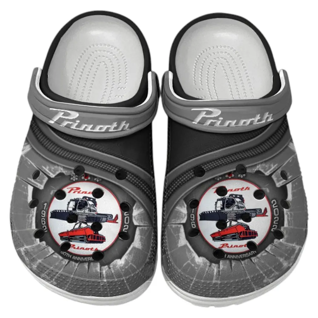 Prinoth Crocs Clogs Men Women, Gift For Prinoth Fan CAR188032025111 - Gray