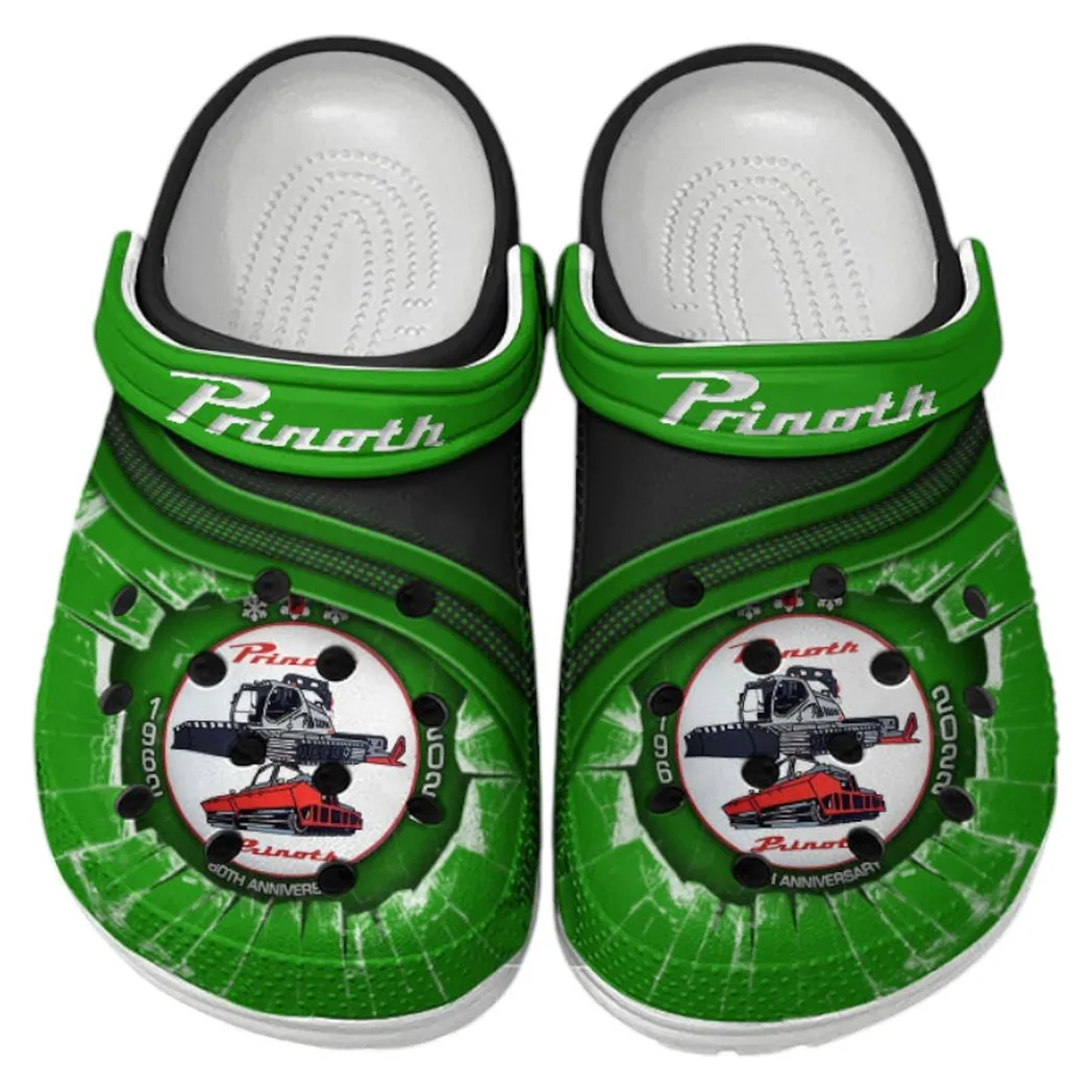 Prinoth Crocs Clogs Men Women, Gift For Prinoth Fan CAR188032025111 - Green