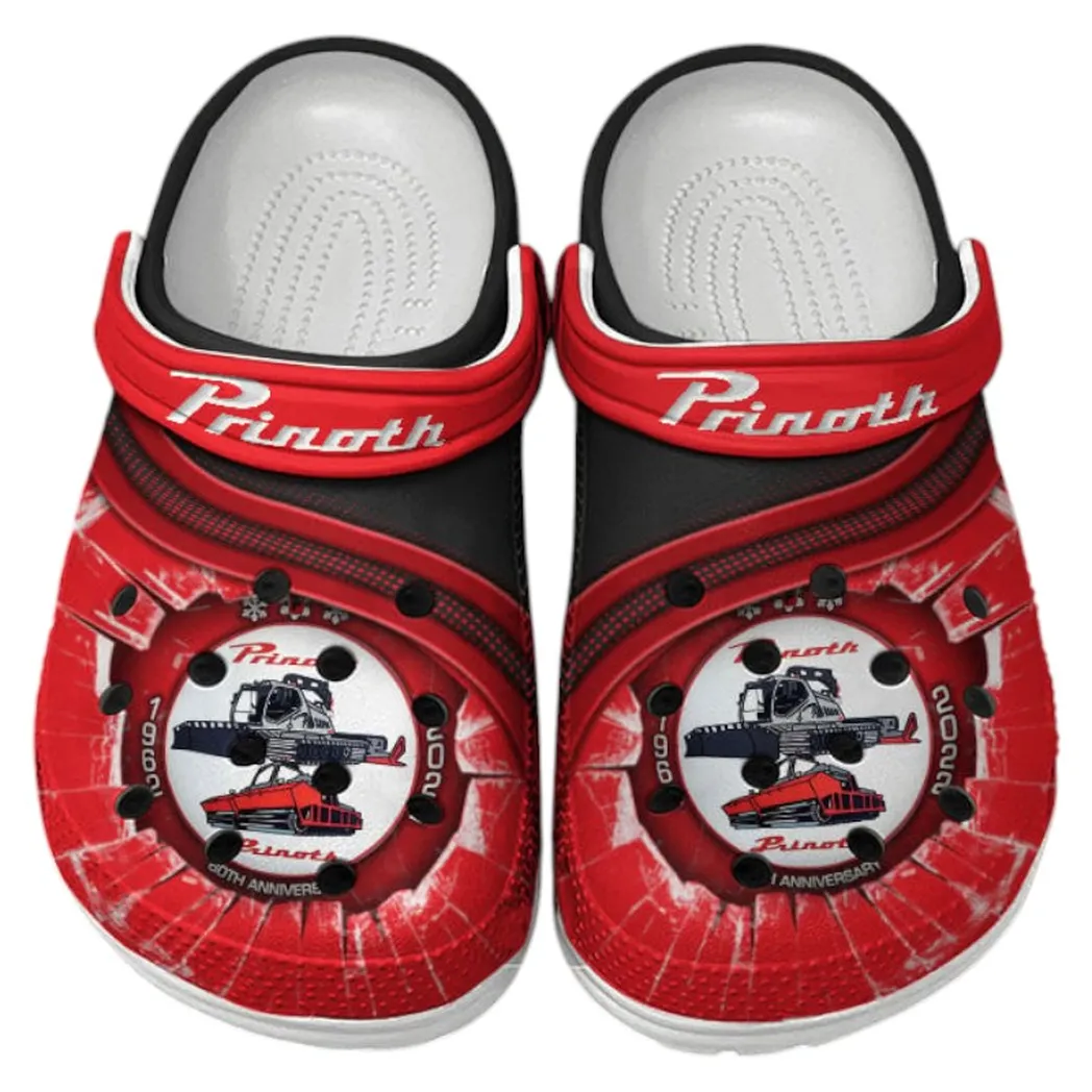 Prinoth Crocs Clogs Men Women, Gift For Prinoth Fan CAR188032025111 - Red
