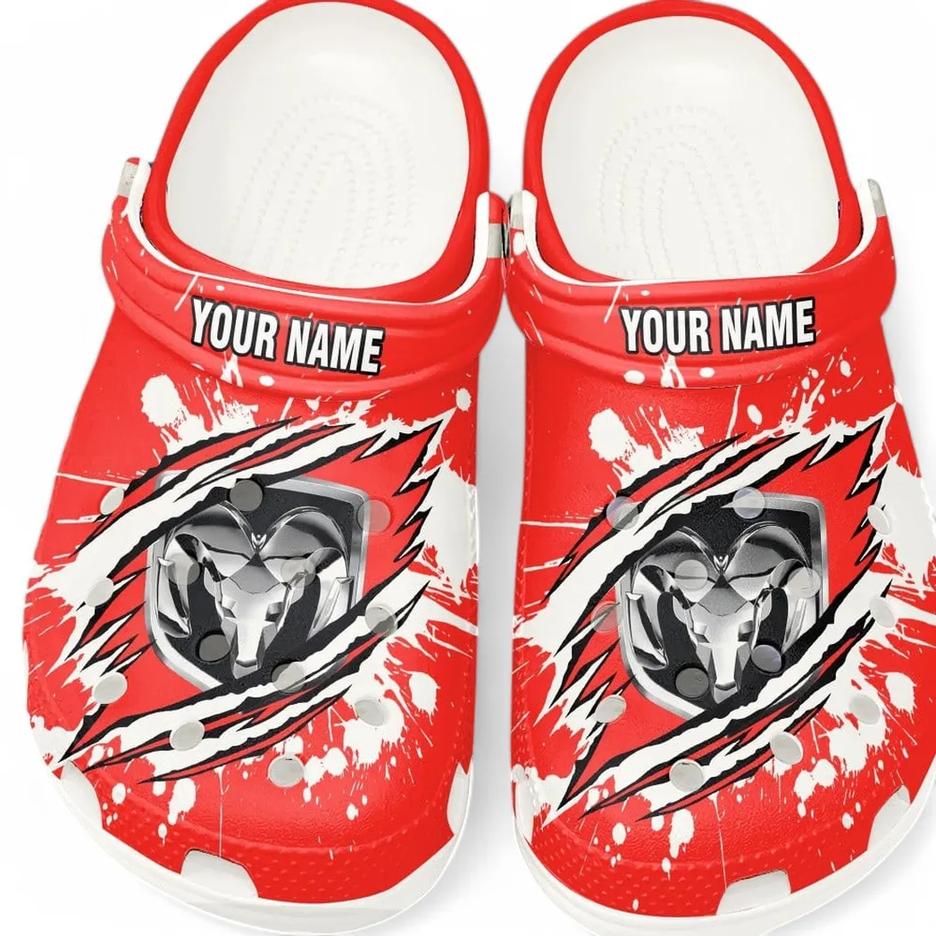 ram truck crocs gift for ram truck lovers gift for him husband boyfriend car5602192568 white uqz5j