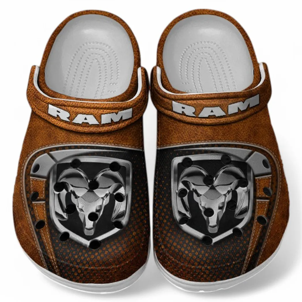 Ram truck Crocs Sandals For Men Women, Gift For Ram truck Fan CAR177031425612 - Orange