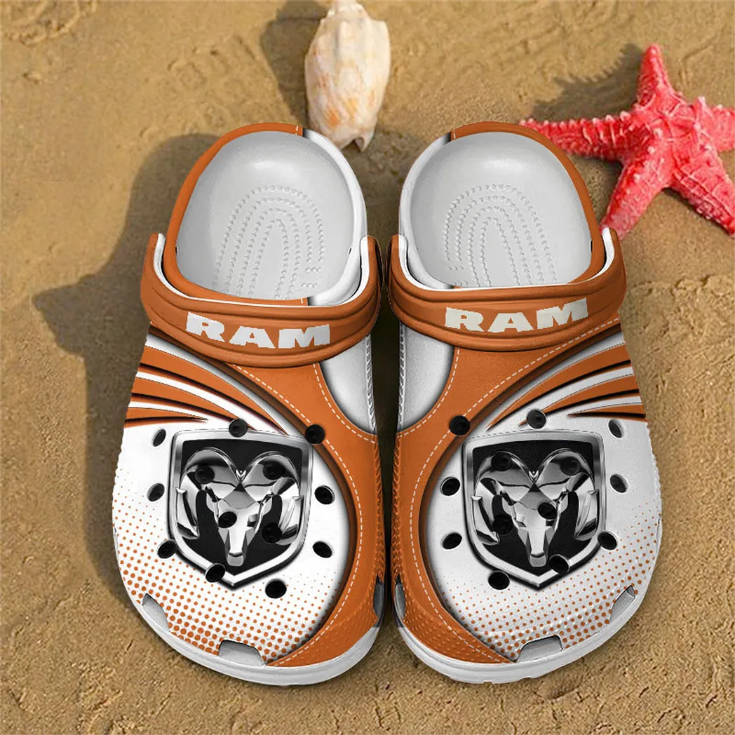 ram truck crocs sandals for men women gift for ram truck fan car181031525739 orange rlrov
