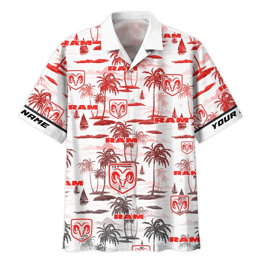 ram truck custom hawaiian shirt for men gift for ram truck fan car205031225711 sqjqt