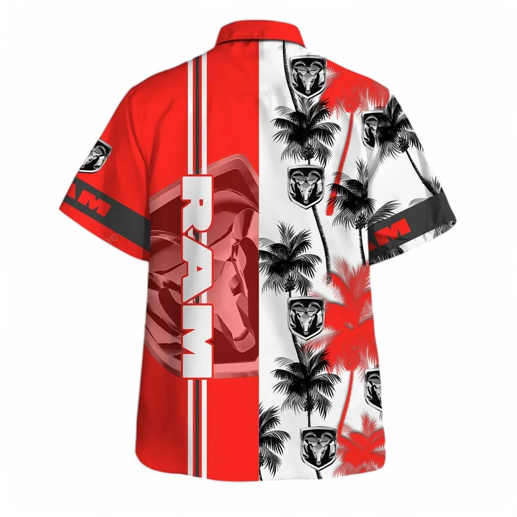ram truck hawaiian shirt for men gift for ram truck lovers gift for him husband boyfriend car143021125008 z7zqn