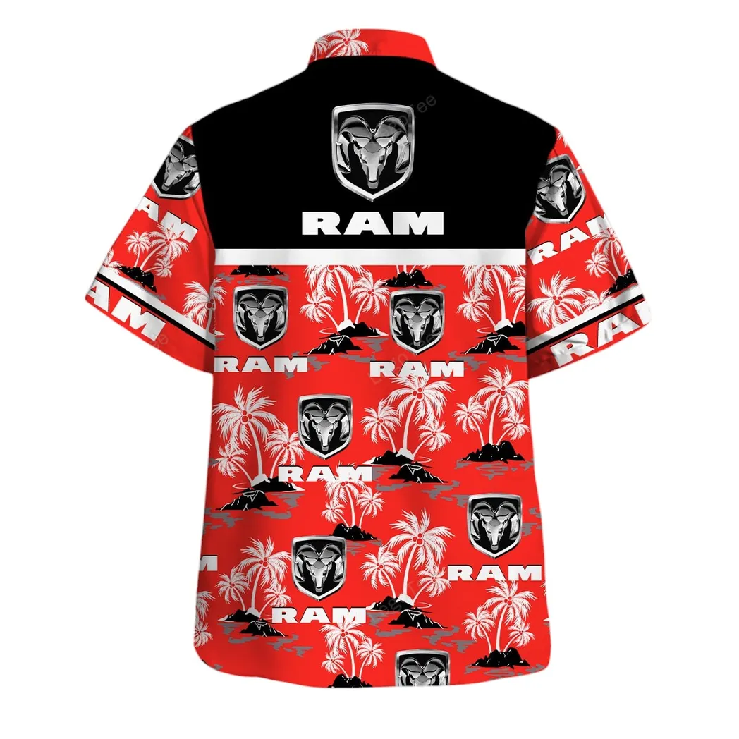 ram truck hawaiian shirt for men gift for ram truck lovers gift for him husband boyfriend car144021125471 2 qv7oy