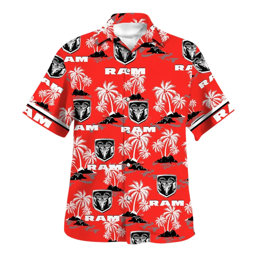ram truck hawaiian shirt for men gift for ram truck lovers gift for him husband boyfriend car144021125471 2 tk0v4