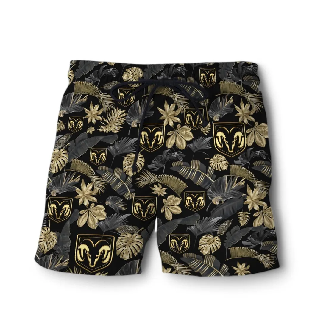 ram truck hawaiian shirt set for men gift for ram truck lovers gift for him husband boyfriend car139021125148 1 sgkzy